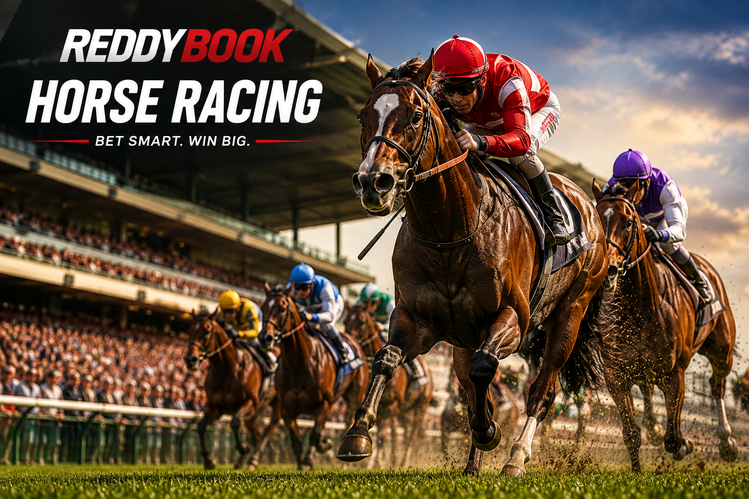 Responsible horse racing betting on ReddyBook