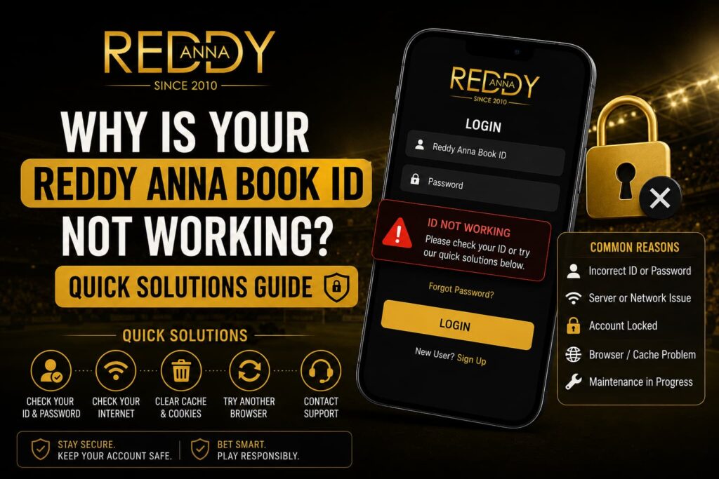 How Does a ReddyBook Cricket Betting ID Work?