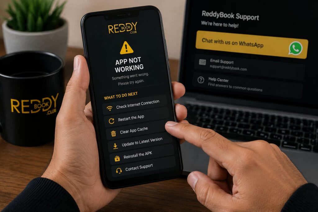 What to Do if the ReddyBook APK Stops Working on Android