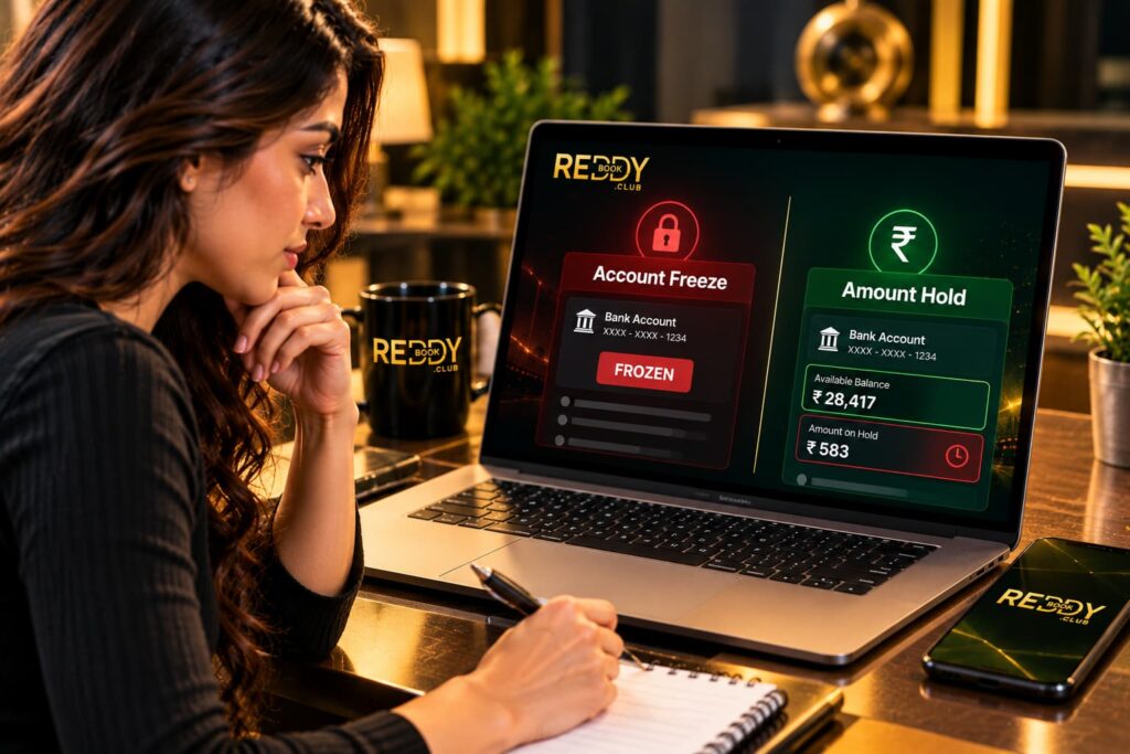 Difference Between an Account Freeze and an Amount Hold