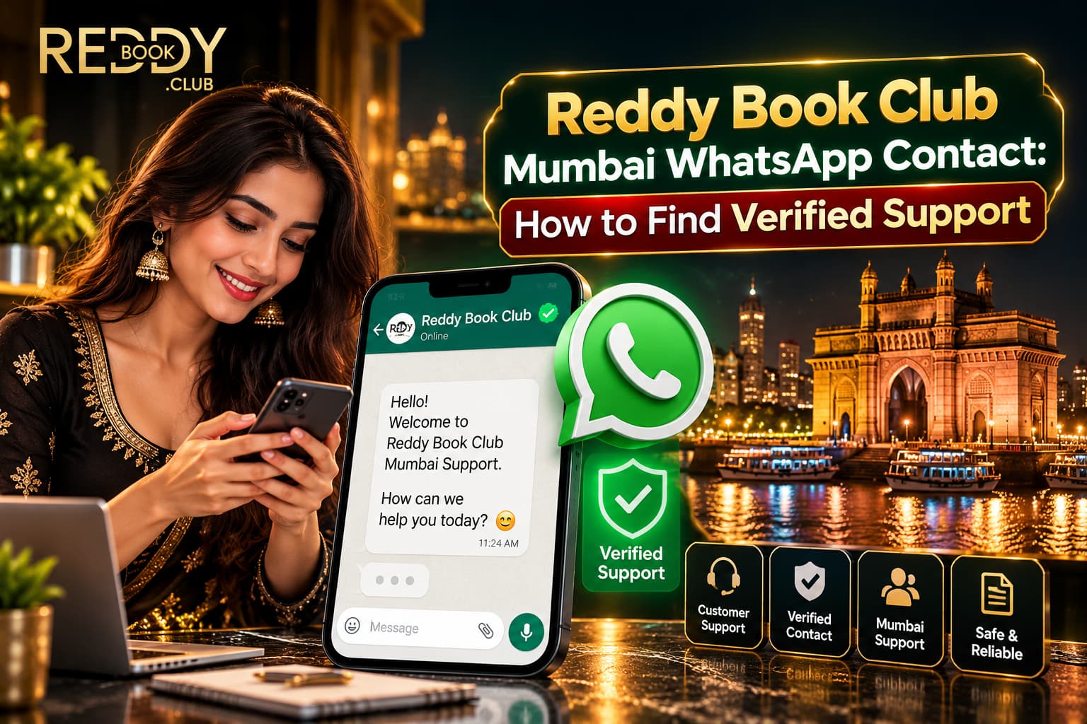 Reddy Book Club Mumbai WhatsApp Contact: How to Find Verified Support