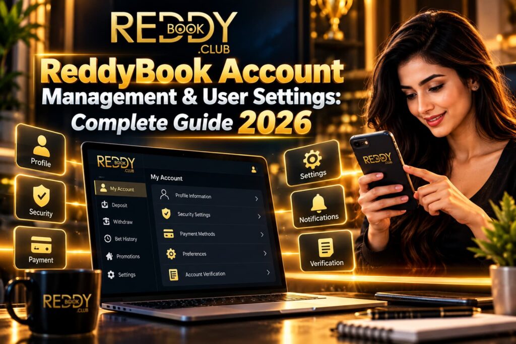 ReddyBook Account Management and User Settings Guide 2026