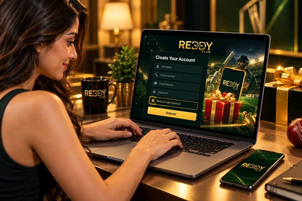 ReddyBook Registration and Referral Code Claims