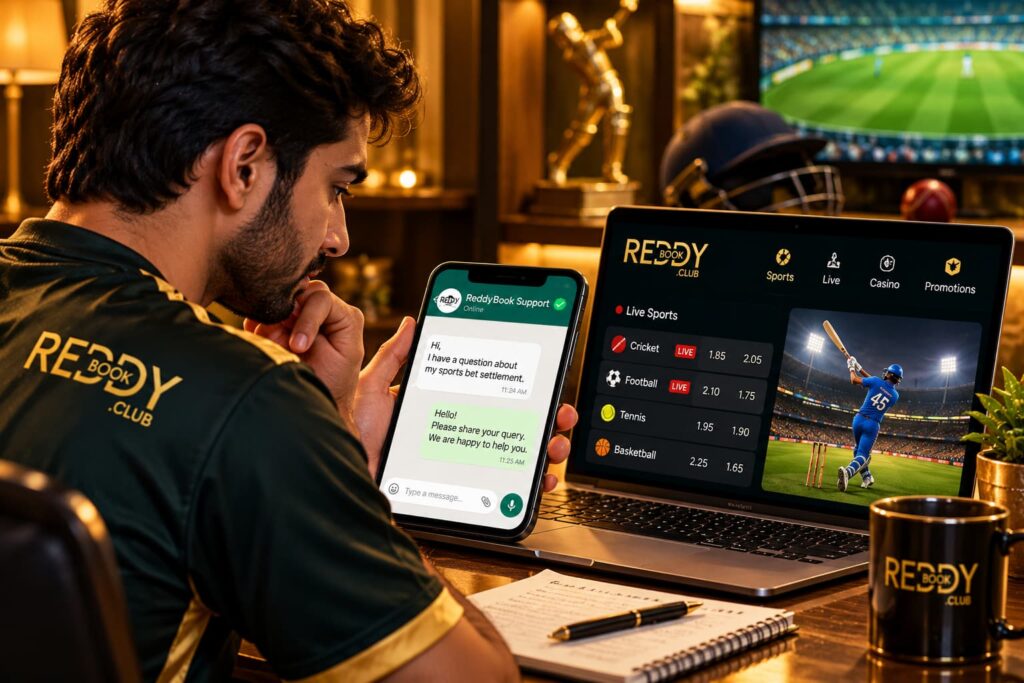 ReddyBook Sports Betting Questions for Customer Support